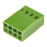TE Connectivity AMPMODU MOD IV Female Connector Housing 2.54 mm Pitch 8 Way 2 Row Straight 925367-4