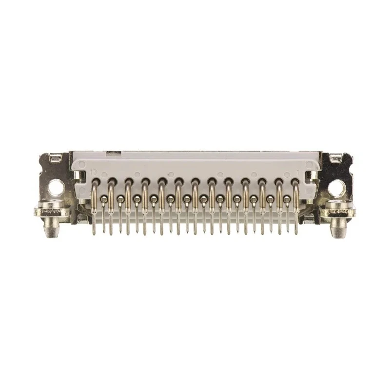 TE Connectivity 25 Way Right Angle 2.76 mm Pitch Through Hole D-Sub Connector with 4 to 40 UNC Threaded Insert 8-1393480-7
