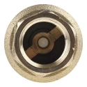 RS PRO Brass Threaded Single Check Valve 1/2 in BSPP, 12 bar, Female Inlet/Outlet, Brass Body 486-148