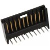TE Connectivity AMPMODU MOD II Series Right Angle Through Hole Shrouded PCB Header, 10 Contacts, 2.54 mm Pitch, 3.5 280381-2
