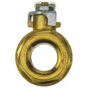 RS PRO Brass Compression Full Port Ball Valve 16 Bar Operating Pressure 12-54 mm Inlet 28 mm Outlet 486-344