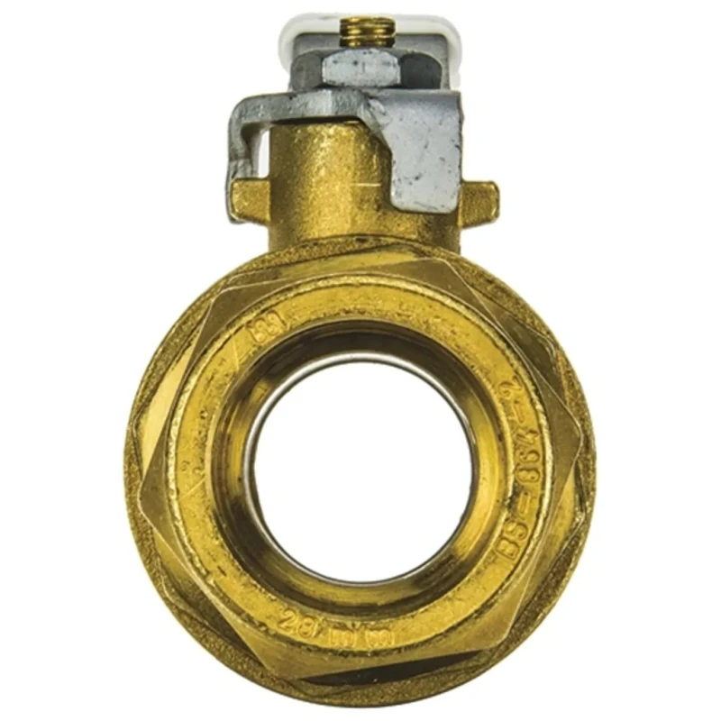 RS PRO Brass Compression Full Port Ball Valve 16 Bar Operating Pressure 12-54 mm Inlet 28 mm Outlet 486-344