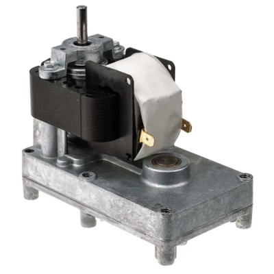 Mellor Electric Shaded Pole AC Geared Motor, 24W, 1 Phase, 230V, Steel, Spur Gearhead, 2 RPM, FBT3