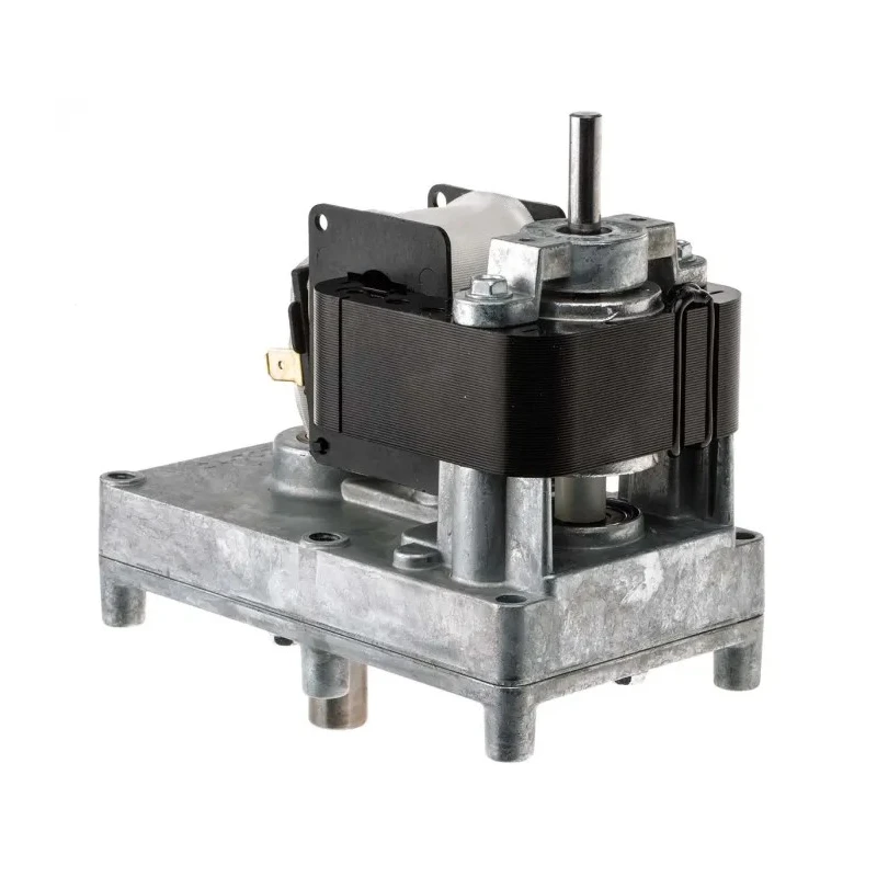 Mellor Electric Shaded Pole AC Geared Motor, 24W, 1 Phase, 230V, Steel, Spur Gearhead, 2 RPM, FBT3