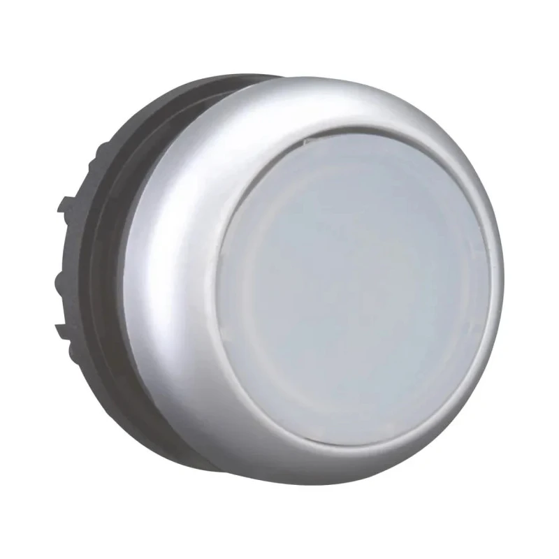 Eaton RMQ Titan M22 Series White Momentary Push Button Head 22 mm Cutout IP69K 78639211 M22-DL-W+M22-A+M22-LED230-W