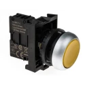 Eaton RMQ Titan M22 Series Yellow Momentary Push Button Head 22 mm Cutout Diameter IP69K 78639209 M22-DL-Y+M22-A+M22-LED-W