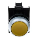 Eaton RMQ Titan M22 Series Yellow Momentary Push Button Head 22 mm Cutout Diameter IP69K 78639209 M22-DL-Y+M22-A+M22-LED-W