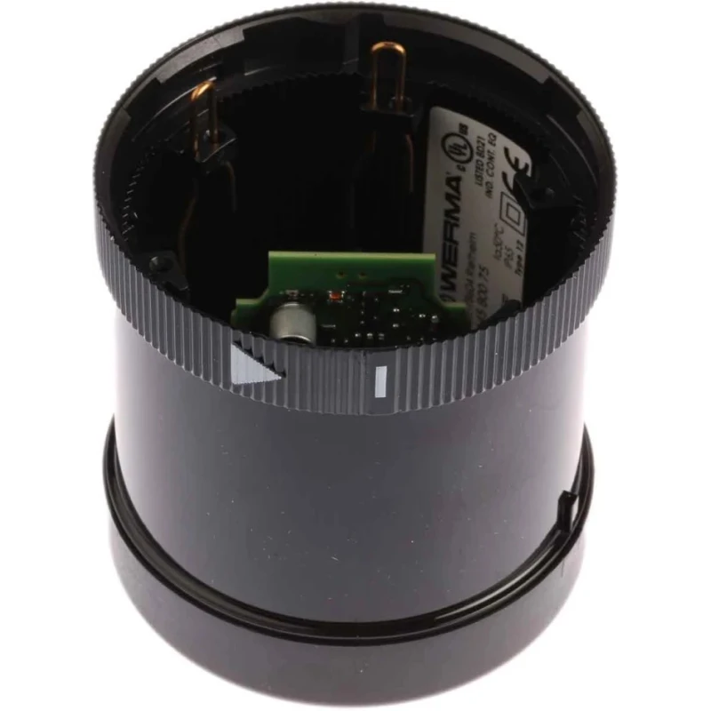Werma KombiSIGN 71 Series Buzzer Unit, LED Xenon Bulb, 24V DC, AC/DC Power, IP65 Rated, 72mm Height IP65