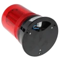 Moflash LED400 Series Red Beacon 24V Flashing, Rotating, Steady Surface Mount LED Bulb IP67 LED400