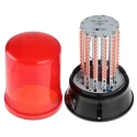 Moflash LED400 Series Red Beacon 24V Flashing, Rotating, Steady Surface Mount LED Bulb IP67 LED400