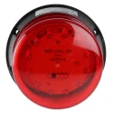 Moflash LED400 Series Red Beacon 24V Flashing, Rotating, Steady Surface Mount LED Bulb IP67 LED400
