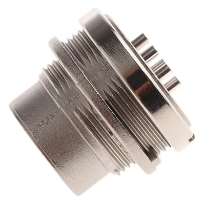 Amphenol Industrial C 091 A 8 Pole Straight M16 DIN Plug Panel Mount Male 4A 100V Screw Lock T3506000