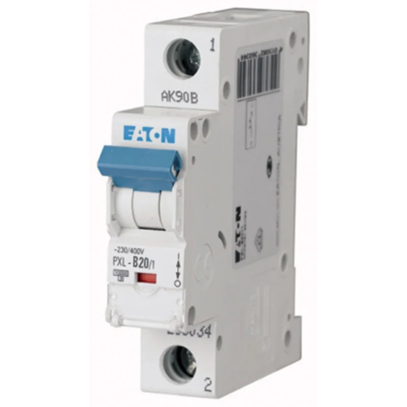 Eaton xPole Miniature Circuit Breaker, 1-Pole, 20A, Type D, 400V AC, 48V DC, 10 kA Breaking Capacity 236101 PXL-D20/1