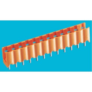 Weidmüller OMNIMATE SL Series Pluggable Terminal Block 14-Contact 5.08 mm Pitch 1 Row 450V 12A 1523060000