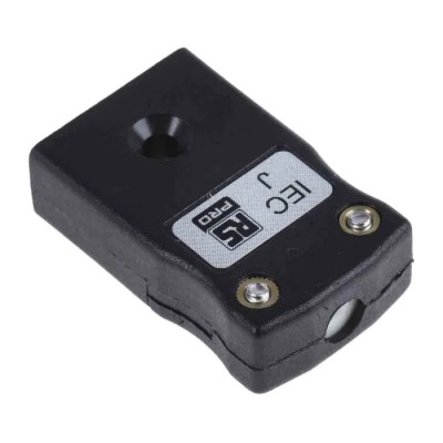 RS PRO Thermocouple Connector for Use with Type J Thermocouple IEC RoHS Compliant 455-9708