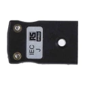 RS PRO Thermocouple Connector for Use with Type J Thermocouple IEC RoHS Compliant 455-9708