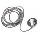 RS PRO Medically Approved Bellow Momentary Foot Switch SPST Polyvinyl Chloride 30V DC 50mA Contact Current 456-1701