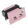 RS PRO Thermocouple Panel Mount Socket Connector for Type N Thermocouple, IEC, RoHS Compliant 455-9815