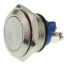 Schurter MCS ES 18 Series Push Button Switch, Momentary Operation, Through Hole Mount, 19 mm Cutout, SPST Contact 1301.9560