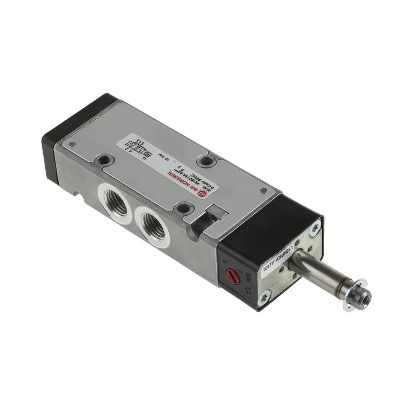 Norgren Pneumatic Solenoid Valve Aluminium Body 5 Ports 10 Bar Max Operating Pressure Solenoid G V61B513A-A2000