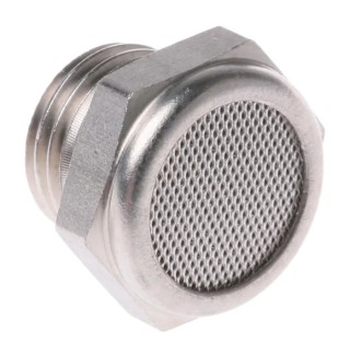 Legris Stainless Steel Pneumatic Silencer 1/4 in G Threaded 12 bar Maximum Operating Pressure 0682 00 13