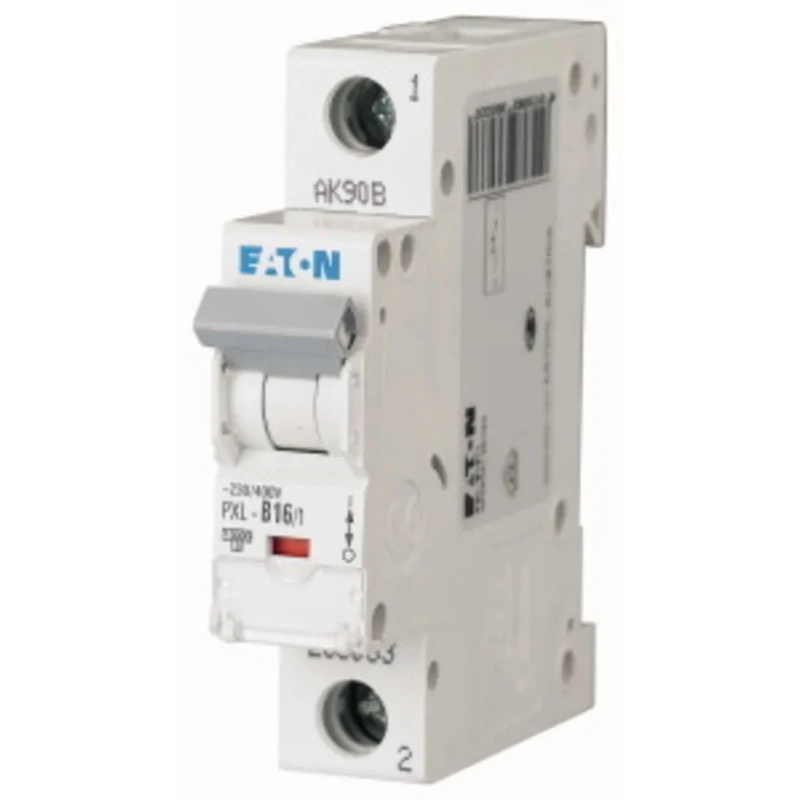 Eaton xPole PXL Miniature Circuit Breaker, 1-Pole, 16A, Type B, 400V AC, 48V DC, 10 kA Breaking Capacity 236033 PXL-B16/1