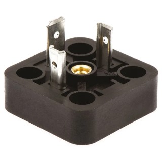 Hirschmann GSA 2P+E DIN 43650 A Solenoid Valve Connector Female, 400 V AC/DC Voltage 932967100 GSA 2000 N