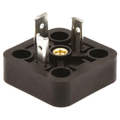 Hirschmann GSA 2P+E DIN 43650 A Solenoid Valve Connector Female, 400 V AC/DC Voltage 932967100 GSA 2000 N
