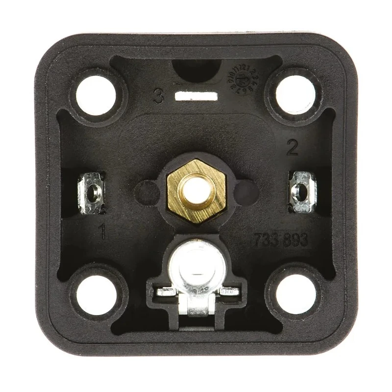 Hirschmann GSA 2P+E DIN 43650 A Solenoid Valve Connector Female, 400 V AC/DC Voltage 932967100 GSA 2000 N