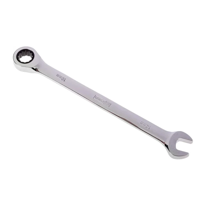 RS PRO Combination Ratchet Spanner 10 mm, 160mm Overall 487-056