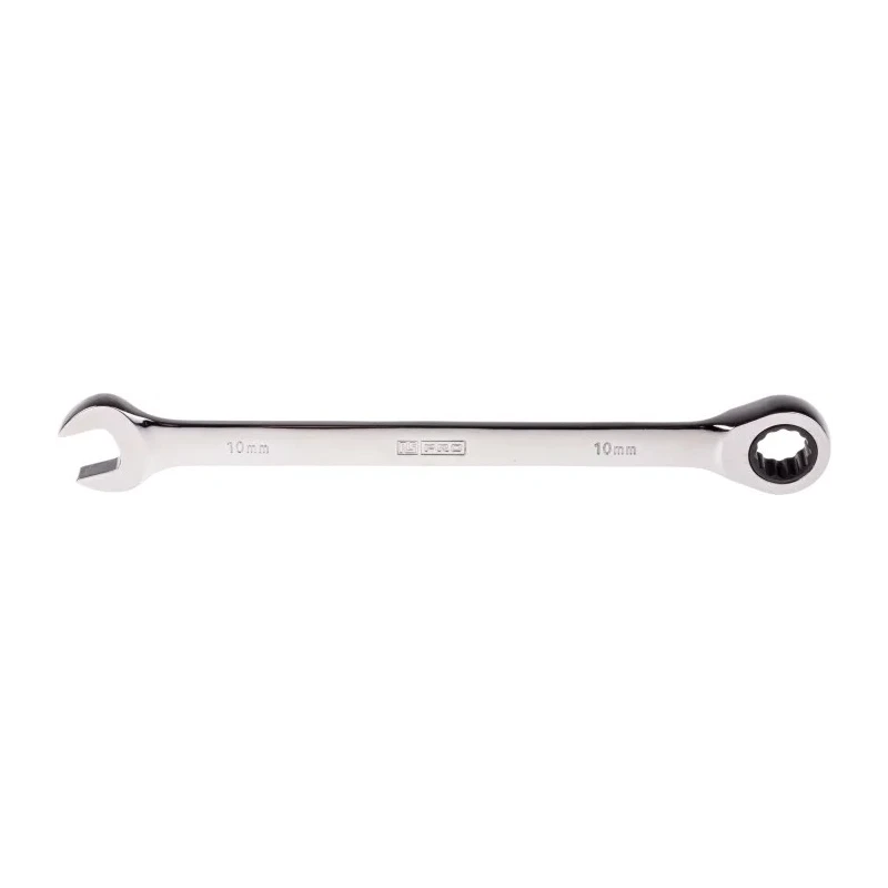RS PRO Combination Ratchet Spanner 10 mm, 160mm Overall 487-056