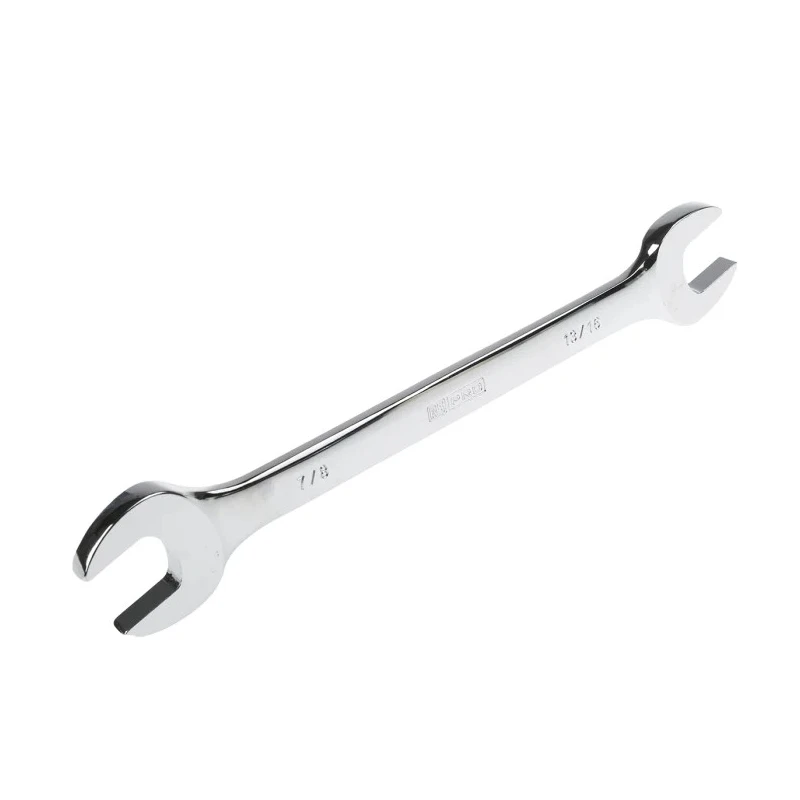 RS PRO 6-Piece Chrome Vanadium Alloy Steel Double Headed Open End Spanner Set Imperial Sizes 487-062