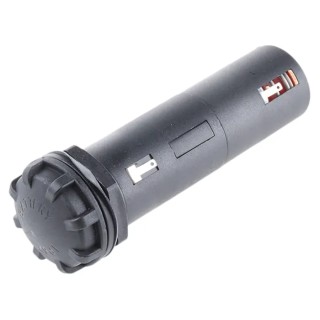 Bulgin Panel Mounted C Size Battery Holder with 2 Cells Glass Filled Polyester Body Solder Tag Termination BXS002/1