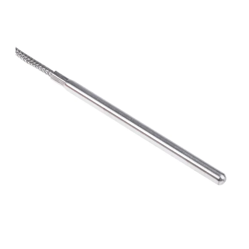 Correge PT100 RTD Sensor 6 mm Diameter, 100 mm Length, 2 Wire, Class A Accuracy, 400 °C Max PT100