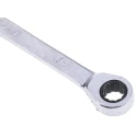RS PRO Combination Ratchet Spanner 8 mm, Chrome Vanadium Steel, 1 mm Overall Length 487-208