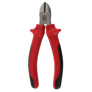 RS PRO High-Quality Bevel Side Cutter Pliers Chrome Vanadium Steel Jaw 127mm Overall Length 1.6mm Cutting Capacity 487-242
