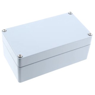 Rittal GA Series Die Cast Aluminium Wall Box IP66 Waterproof Grey RAL 7001 120 mm x 220 mm x 91 mm 