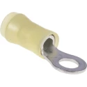 TE Connectivity PIDG Insulated Ring Terminal M5 Stud Size 12 AWG 10 AWG Wire Size Yellow 130171