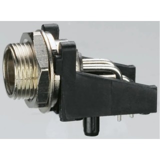 Switchcraft Surface Mount Right Angle 3-Way Male XLR Connector 125V TRA3M