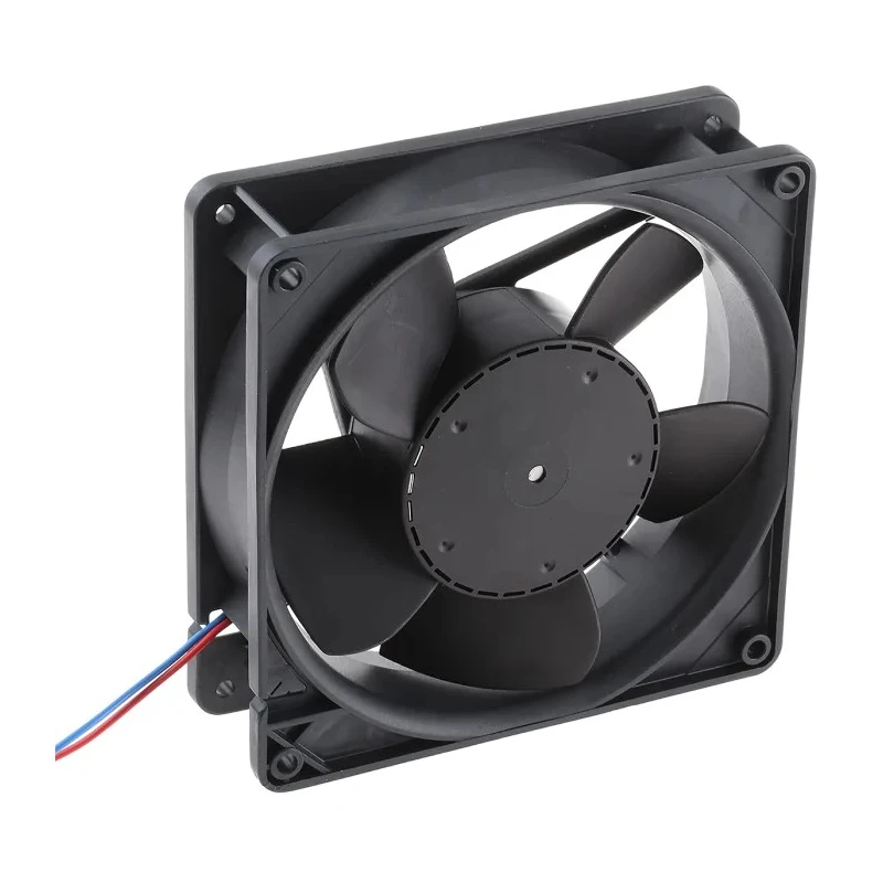 ebm-papst 5200 N Series High Performance Ball Bearing Axial Fan 48V DC 9.6W 252 m³/h 3650 RPM 127 mm 38 mm 5218NH
