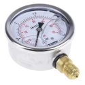 Sferaco 63 mm G 1/4 BSPT Stainless Steel Pressure Gauge 2.5 bar 1613003