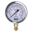 Sferaco 63 mm G 1/4 BSPT Stainless Steel Pressure Gauge 2.5 bar 1613003