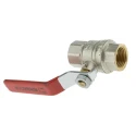 Sferaco Brass Threaded Full Bore Ball Valve BSP 40 bar Steel Handle PN4400 509004