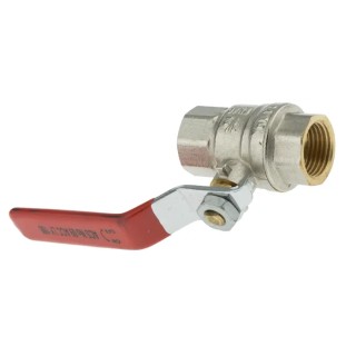 Sferaco Brass Threaded Full Bore Ball Valve BSP 40 bar Steel Handle PN4400 509004