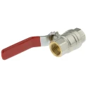 Sferaco Brass Threaded Full Bore Ball Valve BSP 40 bar Steel Handle PN4400 509004