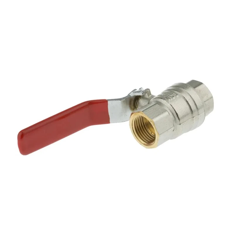 Sferaco Brass Threaded Full Bore Ball Valve BSP 40 bar Steel Handle PN4400 509004