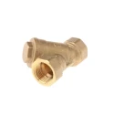 Sferaco Brass Y Strainer with Stainless Cartridge 1/2 in Connection Size 206004
