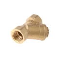 Sferaco Brass Y Strainer with Stainless Cartridge 1/2 in Connection Size 206004