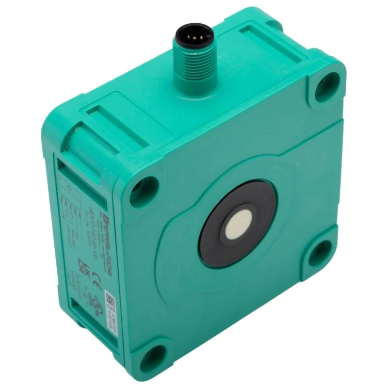 Pepperl + Fuchs Block Ultrasonic Proximity Sensor M12 x 1 Thread, 500 mm Detection, PNP Output, 3V 30 V dc UB500-F42-E6-V15