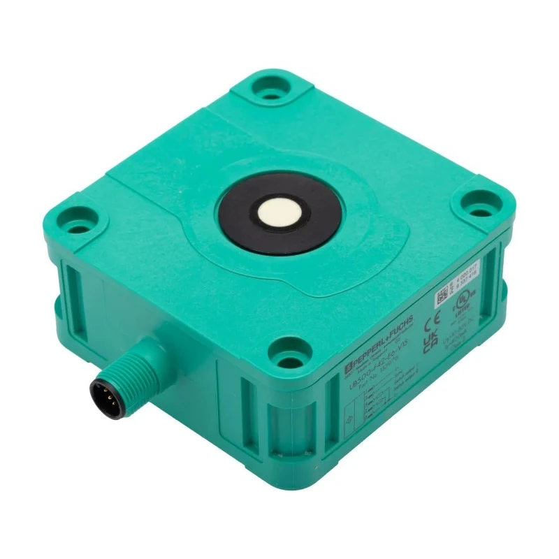 Pepperl + Fuchs Block Ultrasonic Proximity Sensor M12 x 1 Thread, 500 mm Detection, PNP Output, 3V 30 V dc UB500-F42-E6-V15